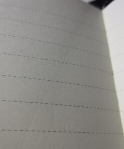 2 Pack Classic Ruled Notebooks/Journals - Premium Thick Paper Faux Leather Writing Notebook, Black, Hard Cover, Large, Lined (5.4 x 8.3) 48 71GZQNUoyL