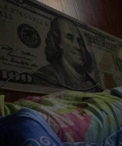 Machine Washable $100 Bill Design Non-Slip Rubberback 22x53 Modern Runner Rug for Hallway, Kitchen, Bedroom, 22" x 53", Multicolor Money New $100 Runner - 22" x 53" 37 71GZtz87ZoL