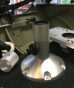 Wise 8WP21-374 Boat Seat Pedestal, Adjustable Height from 12" to 18", with Seat Slide Seat Mount, Adjustable Travel 5" - Fore & AFT 46 71GaCtF1jRL