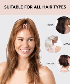 Kitsch Instant Volumizing Hair Clips for Women - Hair Roller Clips with Velcro Roller | Clip for Hair Volume & Curl | Easy to Use Volume Hair Clips for Root Lift of All Hair Type | Curl Clips, 2 Pcs 17 71GatzdDz8L