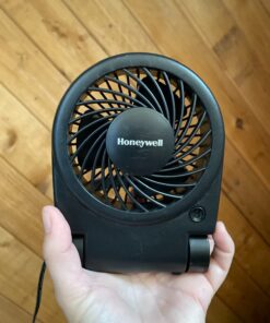 Honeywell HTF090B Turbo on the Go Personal Fan, Black – Small, Portable Fan 44 71GbBBSNaL