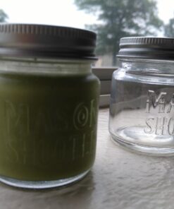 Hayley Cherie® - Mason Jar Shot Glasses with Lids (Set of 8) – Mini Mason Shooter Glass - 2 Ounces - For Drinks, Liquor, Favors, Desserts, Parties, Birthdays, Gifts 39 71GbEGDbUoL