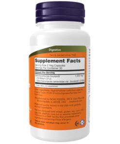 NOW Supplements, Saccharomyces Boulardii, 5 Billion CFU Probiotic, 60 Veg Capsules 60 Count (Pack of 1) 9 71GbUdIGGOL