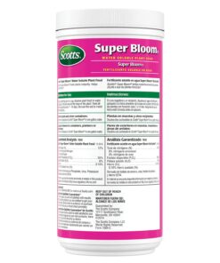 Scotts Super Bloom Water Soluble Plant Food, 2 lb - NPK 12-55-6 - Fertilizer for Outdoor Flowers, Fruiting Plants, Containers and Bed Areas - Feeds Plants Instantly 36 71GcQwwAblL