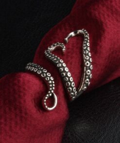 Vintage Titanium Steel Octopus Sea Monster Squid Kraken Punk Antique Ring Retro 24 71GctC6j5L