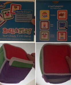 Think Fun Roll and Play - Your Child's First Game! Award Winning and Fun Toddler Toy for Parents and Kids 18 Months and Older, Multicolor 29 71GdkbE07oL