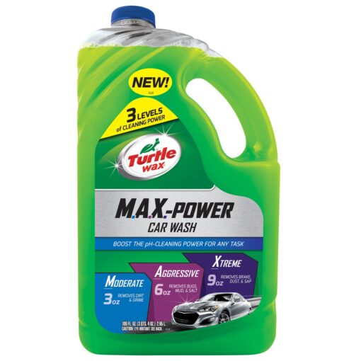 Turtle Wax 50597 Max Power Car Wash - 100 oz. 100 Fl Oz (Pack of 1)