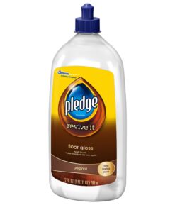 Pledge Floor Gloss Liquid, Sealed Wood Protector, Removes Dirt, Polish To Help Keep Floors Shiny, Original Scent, 27 fl oz 11 71GepJa8jrL