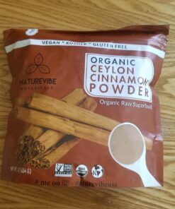 Ceylon Cinnamon Powder (1lb), Ground Premium Quality by Naturevibe Botanicals | Gluten-Free, Keto Friendly & Non-GMO (16 ounces) 1 Pound (Pack of 1) 36 71Gf59vCgnL