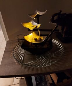 Homedics Tabletop Water Fountain, Home Décor Soothing Sound Machine - Automatic Pump, Deep Basin & Natural River Rocks. Indoor Zen Relaxation for Office, Living Room, or Bedroom, 8.25” Tall 30 71GfjtNNQlL 1