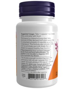 NOW Supplements, Policosanol 20 mg, Double Strength, Blend of Long-Chain Fatty alcohols (LCFAs) Derived from Sugar Cane, 90 Veg Capsules 90 Count (Pack of 1) 9 71GgjnMNq3L