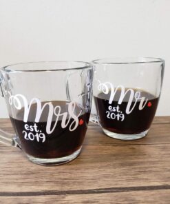 Libbey 15-1/2-Ounce Tapered Mug, Box of 6, Clear 23 71GhEO0b8qL