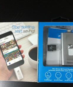 Naztech Xtra Drive 16GB USB 3.0 Mobile Flash Drive with Lightning Connector For iPhone, iPads & Computers 37 71GhEOVTj2L