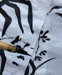 Corciosy Chinese Calligraphy Brush Set -Premium Watercolor Brushes for Kanji, Japanese Sumi, Painting, Drawing, Art Supplies with Roll-up Bamboo Brush Holder 10 Piece/Set 10pcs 30 71GhkheoHWL