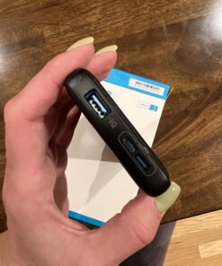 Anker Portable Charger, Power Bank, 10,000 mAh Battery Pack with PowerIQ Charging Technology and USB-C (Input Only) for iPhone 15/15 Plus/15 Pro/15 Pro Max, iPhone 14/13 Series, Samsung Galaxy Black 61 71Ghp8zVwzL