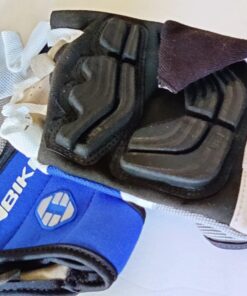 INBIKE Cycling Gloves for Men and Women with 5MM Shock-Absorbing Gel Pad, Anti-Slip Half-Finger Bike Gloves for MTB Biking Bicycle and Riding Blue XX-Large 21 71GiCUhBnML