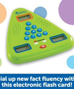 Learning Resources Minute Math Electronic Flash Card, Homeschool, Early Algebra Skills, 3 Difficulty Levels, Ages 6+ 7 71GiIcIFpL