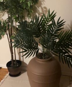 Good Pet Stuff, The Original Hidden Litter Box, Artificial Plants & Enclosed Cat Planter Litter Box, Vented & Odor Filter, Easy to Clean, Mocha Brown , 20" wide x 19 3/4" 33 71Giz zJqL