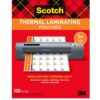 Scotch Thermal Laminating Pouches, Clear, Fits Letter Sized (8.9 in. × 11.4 in.) Paper, 100 Pouches 100-Pack 26 71GknZiaKXL