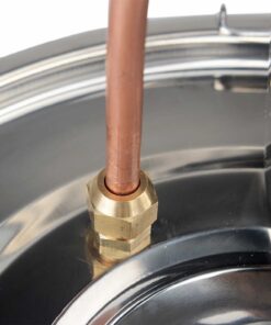 OLizee™ 5 Gallon 18L Water Distiller Wine Alcohol Distiller Stainless Boiler Wine Making Equipment Kit 11 71Gl e8DPL