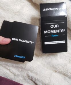 OUR MOMENTS Families: 100 Conversation Starter Cards for Families and Kids - Relationship Building - Car Travel, Road Trip & Card Game for Healthy Loving Family - Questions for Family Activities 43 71GlVbA0COL