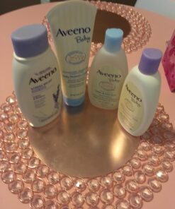 Aveeno Baby Bathtime Solutions Baby & Me Gift Set with Baby Wash & Shampoo, Calming Baby Bath & Wash, Baby Daily Moisturizing Lotion & Stress Relief Body Wash for Mom, Soap-Free, 4 items 44 71GlxPtIySL