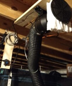 TerraBloom 4 Inch Inline Fan ECMF-100 - Quiet HVAC Grow Tent Fan with Digital Speed Controller- Premium Metal Casing 40-75% Energy Efficient EC Motor - For Large Spaces 4" / 100mm Diameter (141CFM, 21W, Steel Housing) 42 71GmDbfUO L