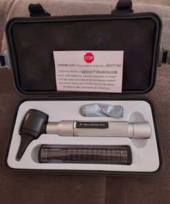 【Lifetime Warranty】4th Generation Doctor Mom LED Pocket Pro Otoscope with both Adult and Pediatric Disposable Specula Tips, Battery, and Protective Hard Plastic Case 28 71GmIY1DOWL