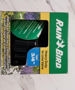 Rain Bird CP075 In-Line Automatic Sprinkler Valve, 3/4" Threaded Female x Female 16 71GnAqFBACL