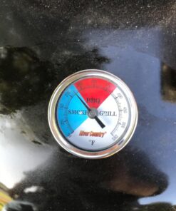 2" River Country Professional Adjustable BBQ Grill & Smoker Thermostat Thermometer Temperature Gauge 18 71GnvOFkkWL