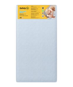 Safety 1st Heavenly Dreams Baby Crib & Toddler Bed Mattress, Waterproof Cover, Firm, Fits Standard Size Cribs & Toddler Beds, Blue 37 71GqSi1DmWL