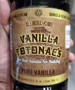 Mexican Vanilla Totonac's Pure Vanilla Flavoring, 33.2 Fluid Ounce 33.2 Fl Oz (Pack of 1) 29 71GqeKDOCsL