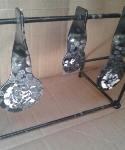 Crosman CSLT Metal Spinning Target,Black 32 71GrPbBzWmL