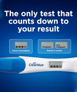 Clearblue Pregnancy Test Combo Pack, 4ct - Digital with Smart Countdown & Rapid Detection - Value Pack Combo 4 31 71GrdZddc9L 1