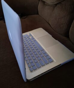 IBENZER Compatible with MacBook Pro 13 Inch case A1278 Release 2012-2008, Plastic Hard Shell Case with Keyboard Cover for Apple Old Version Mac Pro 13 with CD-ROM, Serenity Blue, P13SRL+1A For Previous Generation MacBook Pro 13'' A1278 43 71GroYvyCAL