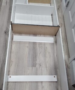 Sauder Caraway Etagere/Pantry cabinets, L: 23.31" x W: 7.44" x H: 68.07", Soft White finish 49 71Gs2zFmv5L