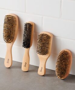 Diane Reinforced Boar Bristle Club Wave Brush for Men and Barbers – Hard Bristles for Thick to Coarse Hair – Use for Detangling, Smoothing, Wave Styles, Restore Shine and Texture 13 71GsgpztoES