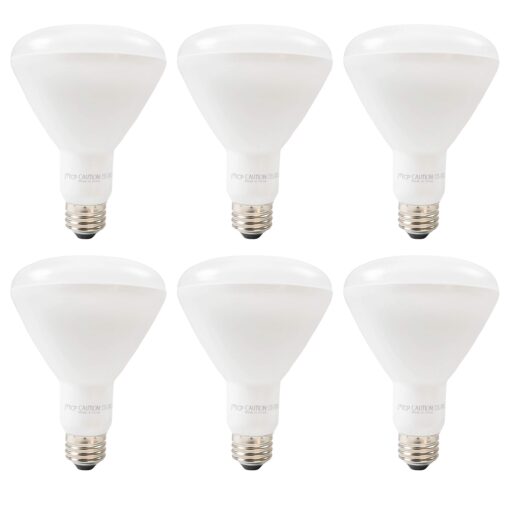 TCP Recessed Kitchen LED Light Bulbs, 65W Equivalent, Non-Dimmable, Soft White (6 Pack) Soft White - Non-Dimmable - 6-pack