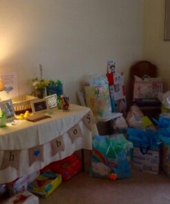 Oh Boy Burlap Banner - Baby Shower Decorations For Boy - Gender Reveal Party 19 71GviGNnwSL