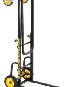 Rock-N-Roller R2RT (Micro) 8-in-1 Folding Multi-Cart/Hand Truck/Dolly/Platform Cart/26" to 39" Telescoping Frame/350 lbs. Load Capacity, Black 37 71Gw9RNthlL