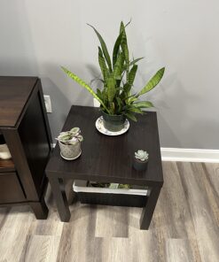 Ameriwood Home Parsons Modern End Table, Brown 30 71Gx0NzW5OL