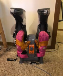 DryGuy Force Dry DX - Boot, Shoe, Garment & Gear Dryer - Convection Heating with Quiet Forced-Air Central Blower - 4 Drying Ports w/2 Extensions - Dries in 1-3 Hours - Heat/No Heat Switch & 3-Hr Timer 35 71Gx4mA J7L 2