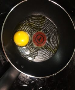 T-fal Specialty Nonstick Fry Pan Set 3 Piece, 8, 9.5, 11 Inch Oven Safe 350F Cookware, Pots and Pans, Dishwasher Safe Black 3-Piece 33 71GxT3VWNHL