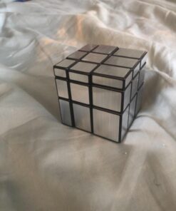 D-FantiX Shengshou Mirror Cube 3x3x3 Speed Cube 3x3 Mirror Blocks Cube Different Shapes Silver Cube 57mm 31 71GyEQvjpNL