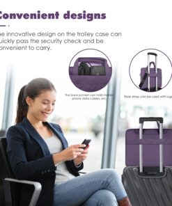 Qishare Laptop Case Laptop Shoulder Bag 11.6-12" Purple 20 71GyTqrlTS