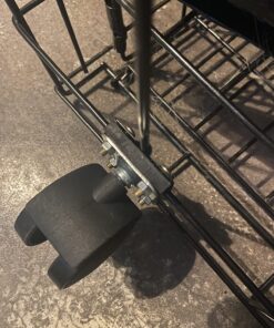 MidWest Homes for Pets Universal Crate Casters, 2 count (pack of 1) Black 12 71GyiXi1ZiL