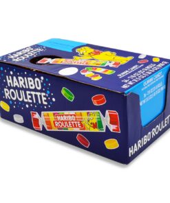 Haribo Gummi Candy, Roulette .87 oz. Roll, (Pack of 36) Routlette Box 0.87 Ounce (Pack of 36) 14 71H bzFRTqL