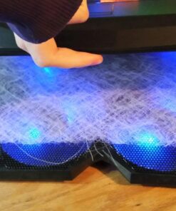 Tree New Bee High Performance Gaming Laptop Cooling Pad for 15.6-17-Inch Laptops with (4 Fans) Four 120mm Fans at 1200 RPM, Black (TNB-K0025) K25 with 4 Fans 56 71H oxkCezL