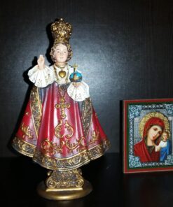 Joseph's Studio by Roman Inc., Renaissance Collection, 6" H Infant of Prague Figure, Religious Figure, Religious Décor, Catholic Gifts, Resin (6.25"x2.5"x 2") 11 71H0vMOHyVL