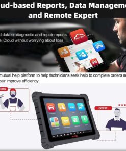 Autel Scanner MS906Pro TS Full System Diagnostic Tool 2024 Newer Up of MS906 Pro MS906BT MS906TS MK908 Top TPMS Diagnostic & ECU Coding, Bidirectional Control, 36+ Service, Full Diagnose, CANFD & DOIP 16 71H1FPApSSL